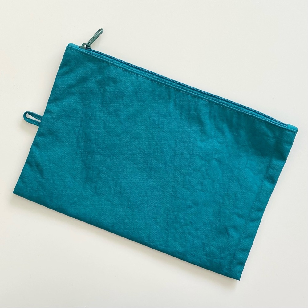 BAGGU • Large Flat Pouch in Malachite